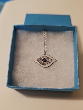 Evil Eye Necklace - Touchstone Crystal